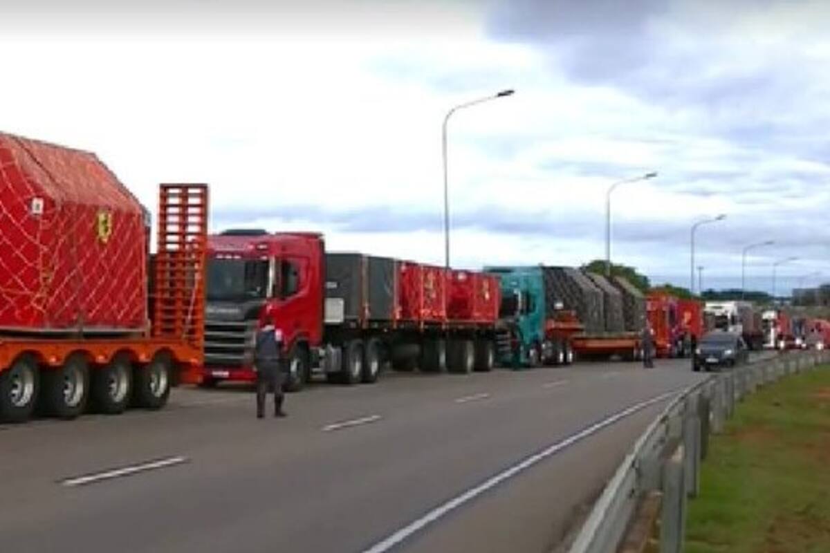 Las protestas en las rutas de San Pablo generaron un caos en el tránsito