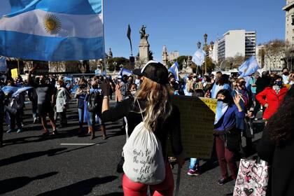 Las protestas frente al Congreso contra la reforma judicial