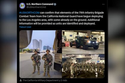 Las protestas migrantes persisten en la ciudad de California