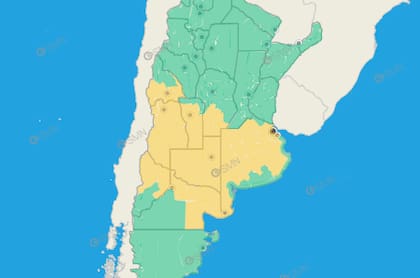 Las provincias que tendrán altas temperaturas este 30 de enero.