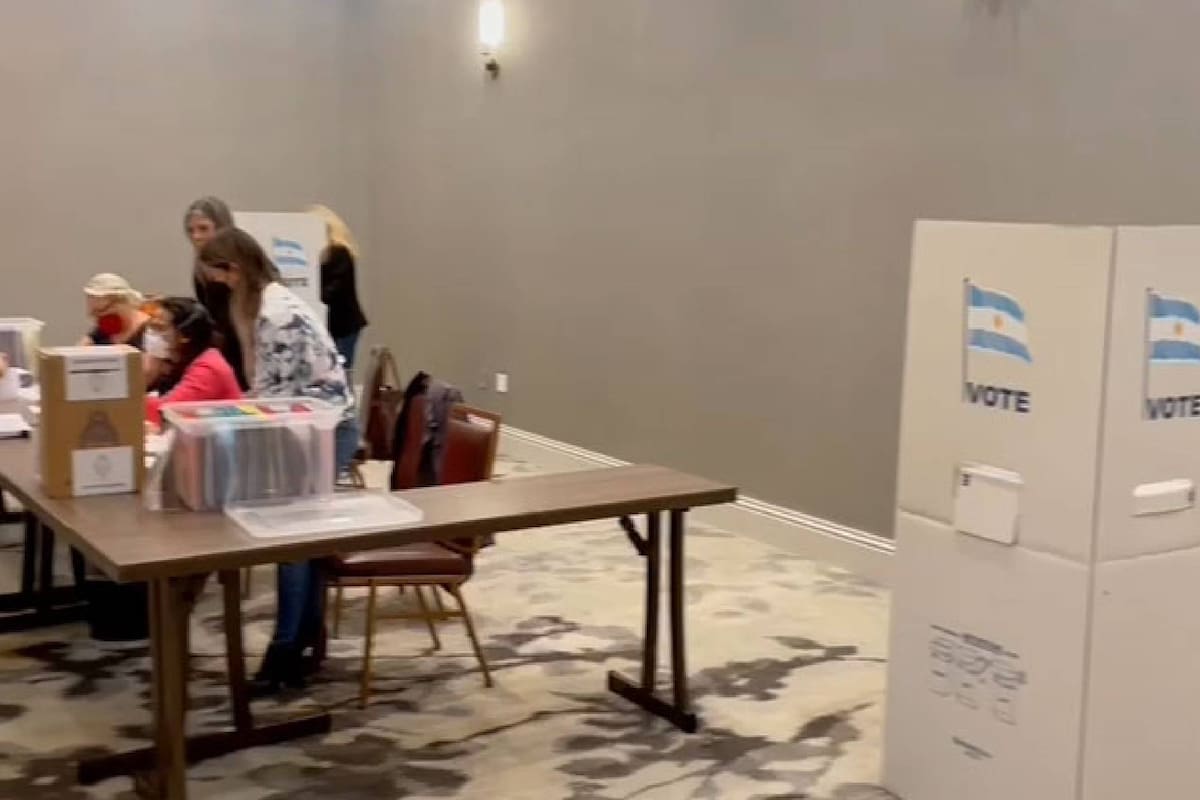Las próximas elecciones de Argentina tendrán lugar el 22 de octubre (archivo)