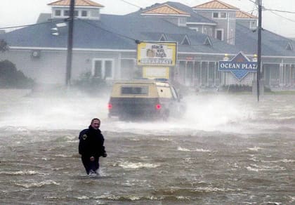 Las proyecciones indican que las lluvias más intensas caerán entre las Carolinas, el este de Virginia y el sureste de Maryland, especialmente en sectores cercanos al litoral y al corredor de la autopista interestatal 95