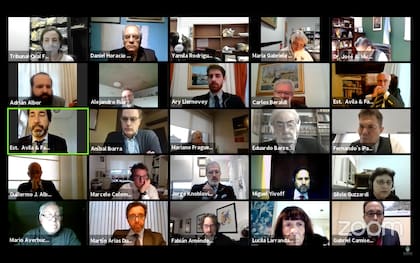 Las querellas y las defensas participaron de la audiencia para tratar los planteos de recusación del fiscal Marcelo Colombo