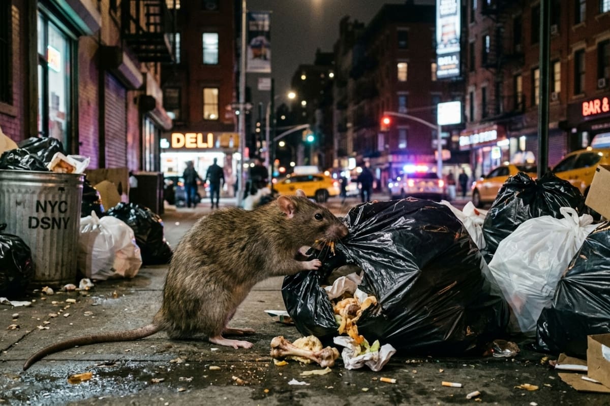 Nova York tem mais ratos do que nunca: a razão por trás de uma decisão tomada há mais de 50 anos