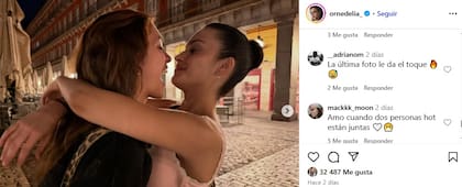 Las reacciones de cariño que recibieron las actrices tras la confirmación de su romance