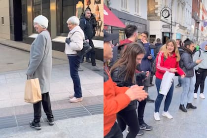 Las reacciones de las personas en Berlín al escuchar cantar a Berenice