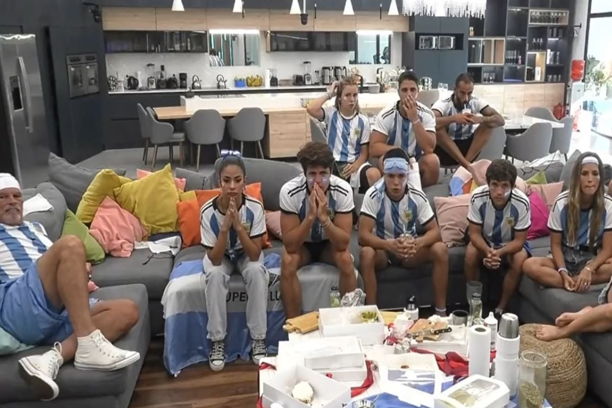 Las reacciones de los participantes de Gran Hermano tras el triunfo de Argentina