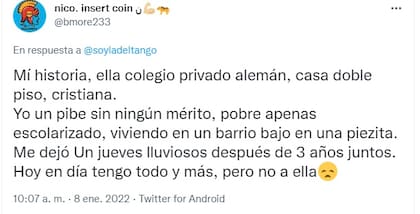 Las reacciones de los usuarios a la historia de desamor por un sándwich de mortadela