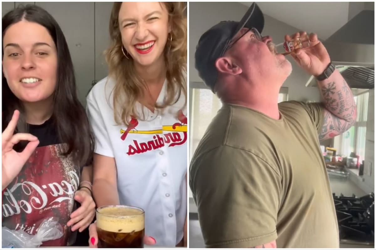Las reacciones de una familia de Estados Unidos luego de probar fernet