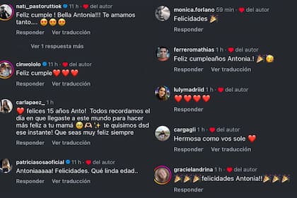 Las reacciones en las redes no tardaron en aparecer (Captura: Instagram @sole_pastorutti)