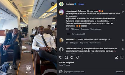 Las reacciones en redes sociales a los looks de los jugadores de la República Democrática del Congo