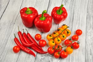 Las recetas que llevan tomates, ajíes o pimientos (ají morrón) ayudan a tolerar las altas temperaturas.
