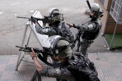 Las redadas del ejército israelí en la Cisjordania ocupada son frecuentes, como esta en el campo de refugiados de Qalandia el pasado 7 de octubre