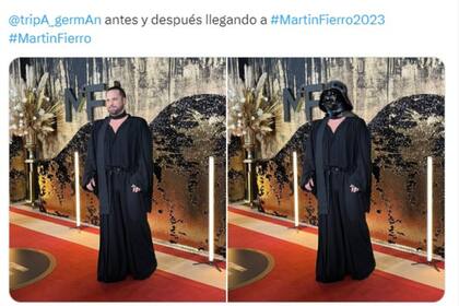 Las redes estallaron tras los memes sobre el Martín Fierro 2023 (Fuete: @showsargentinos)