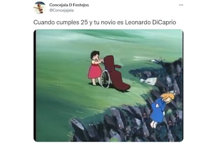 Las redes reaccionaron ante la nueva separación del protagonista de Titanic (Foto: Twitter)