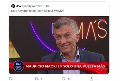 Las redes se inundaron con comentarios donde le pedían a Juliana que "lo deje ser candidato"