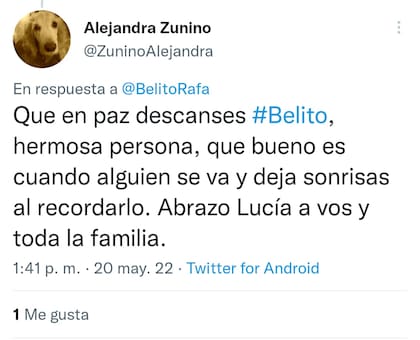 Las redes se llenaron de tristeza tras la muerte de Belito Rafael