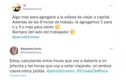 Las redes sociales explotaron con comentarios sobre el paro de trenes
