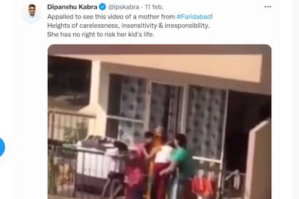 Las redes sociales reaccionaron con cuestionamientos duros a la actitud de la madre, para quien algunos, incluso, pidieron la prisión