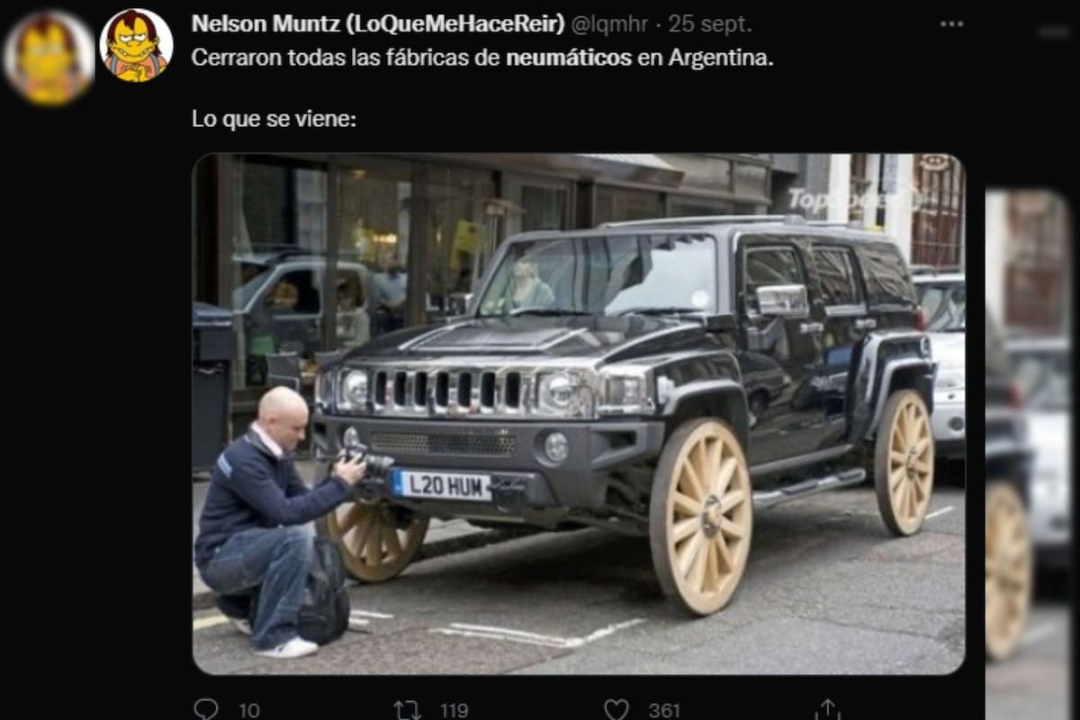 Las redes sociales se hicieron eco del conflcto actual (Captura Twitter)