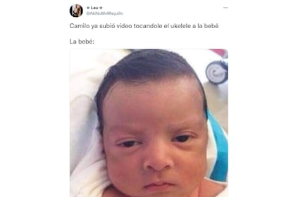 Las redes sociales se llenaron de memes luego del nacimiento de Índigo, la hija de Camilo y Evaluna