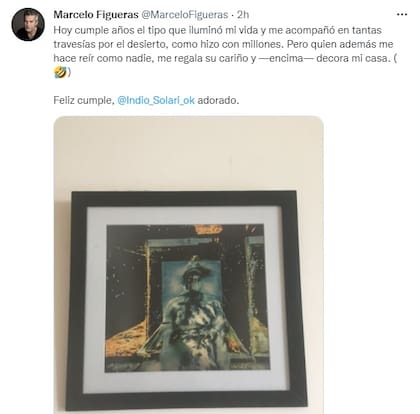 Las redes sociales se llenaron de saludos para el Indio Solari