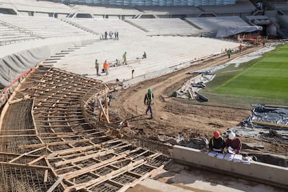 Las reformas en el estadio Monumental avanzan a paso firme: la obra estará completa en 2024, aunque las nuevas tribunas se inaugurarán antes