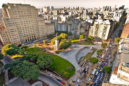 Las reformas llevadas a cabo en la Plaza Houssay