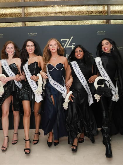 Las reinas de belleza llegaron a Tailandia desde inicios de noviembre (Facebook/Miss Universe)