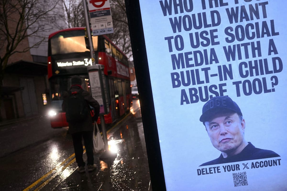 Las repercusiones contra Elon Musk (Photo by JUSTIN TALLIS / AFP)