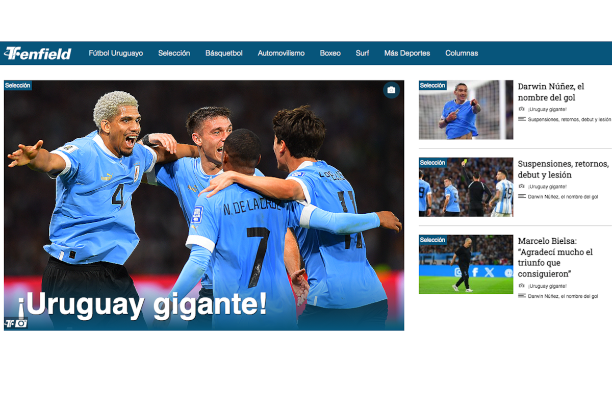Las repercusiones en la prensa uruguaya tras la victoria en la Bombonera