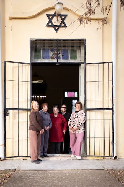 Las representantes de la Sinagoga Golda Meir.