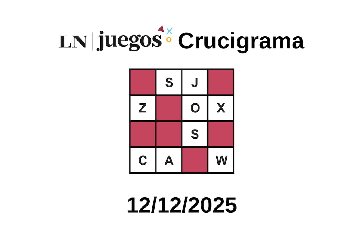 Las respuestas al crucigrama del 12 de diciembre de 2025