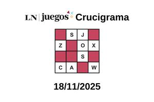 Las respuestas al crucigrama del 18 de noviembre de 2025