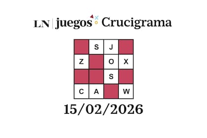 Las respuestas al crucigrama del domingo 15 de febrero