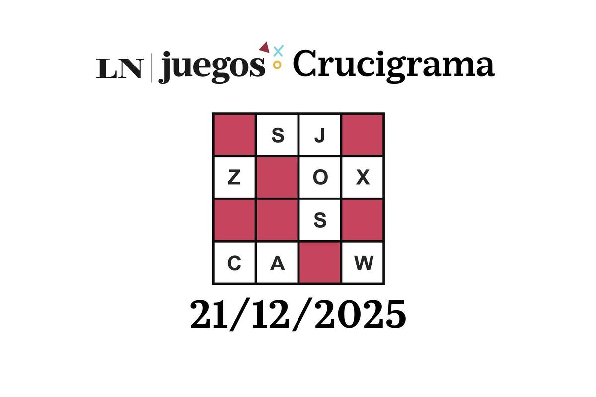 Las respuestas al crucigrama del domingo 21 de diciembre