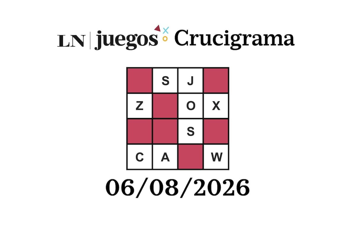 Las respuestas al crucigrama del jueves 6 de agosto