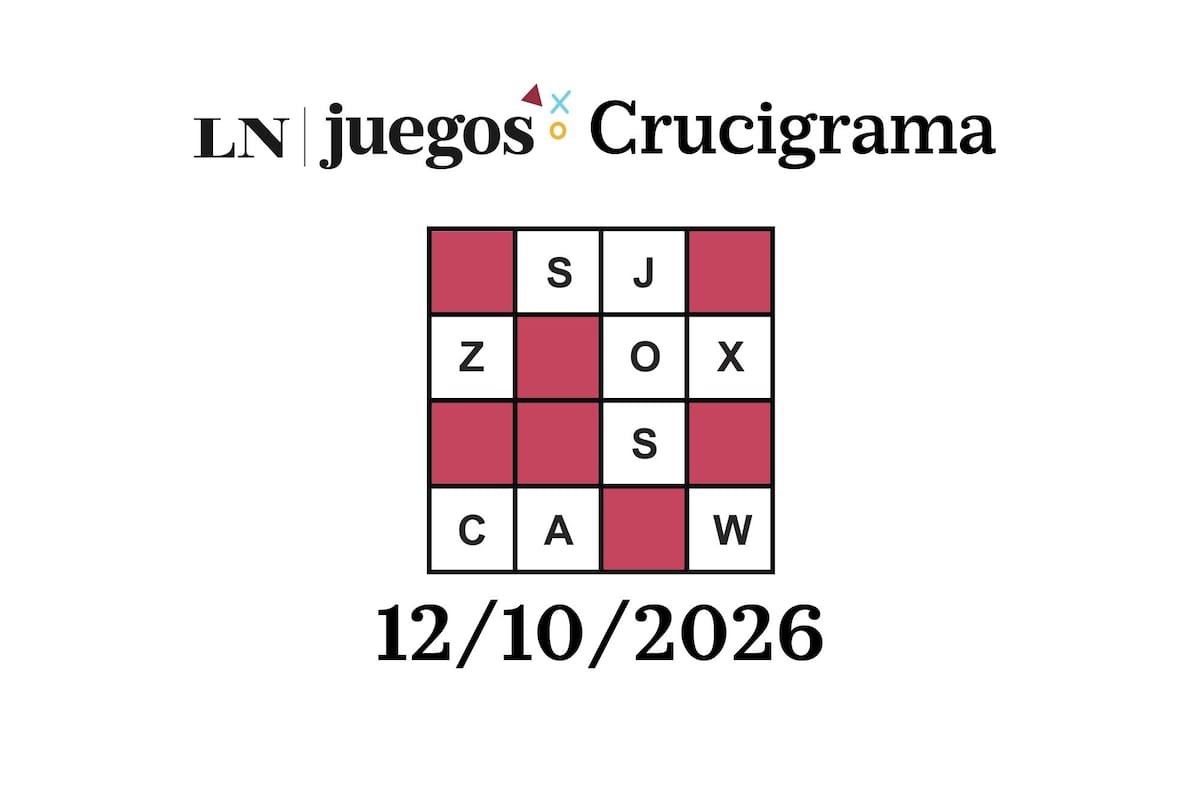 Las respuestas al crucigrama del lunes 12 de octubre