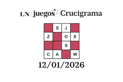 Las respuestas al crucigrama del lunes 12 de enero