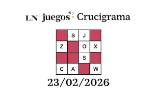 Las respuestas al crucigrama del lunes 23 de febrero