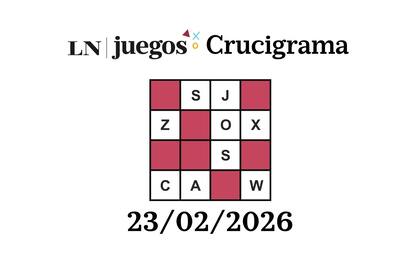 Las respuestas al crucigrama del lunes 23 de febrero