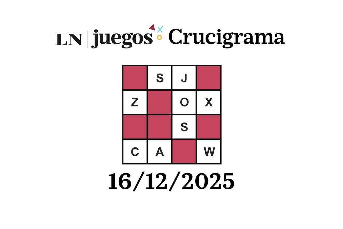 Las respuestas al crucigrama del martes 16 de diciembre