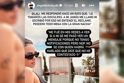 Las respuestas de Lali Espósito a las disculpas de Nacha Guevara