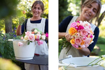 Las rosas son una de sus pasiones. En Jardín Fest dará su charla sobre las nuevas tendencias en rosas.