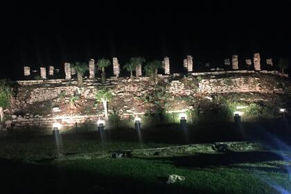 Las ruinas de Aké