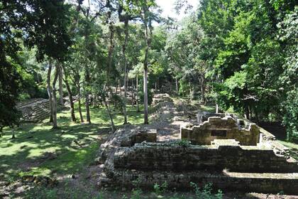 Después que la Ciudad fuera abandonada, esta fue tragada por la selva lo que ayudó a su conservación