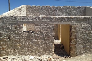 Las ruinas de la casa de mi padre en Algarve