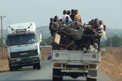 Las rutas nigerianas no están señalizadas