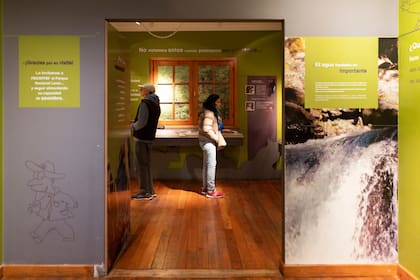 Las salas de Museo PN Lanín.