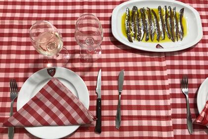 Las sardinas y el cuadrillé
